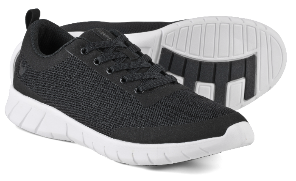 Suecos schoenen Alma black\white maat 45